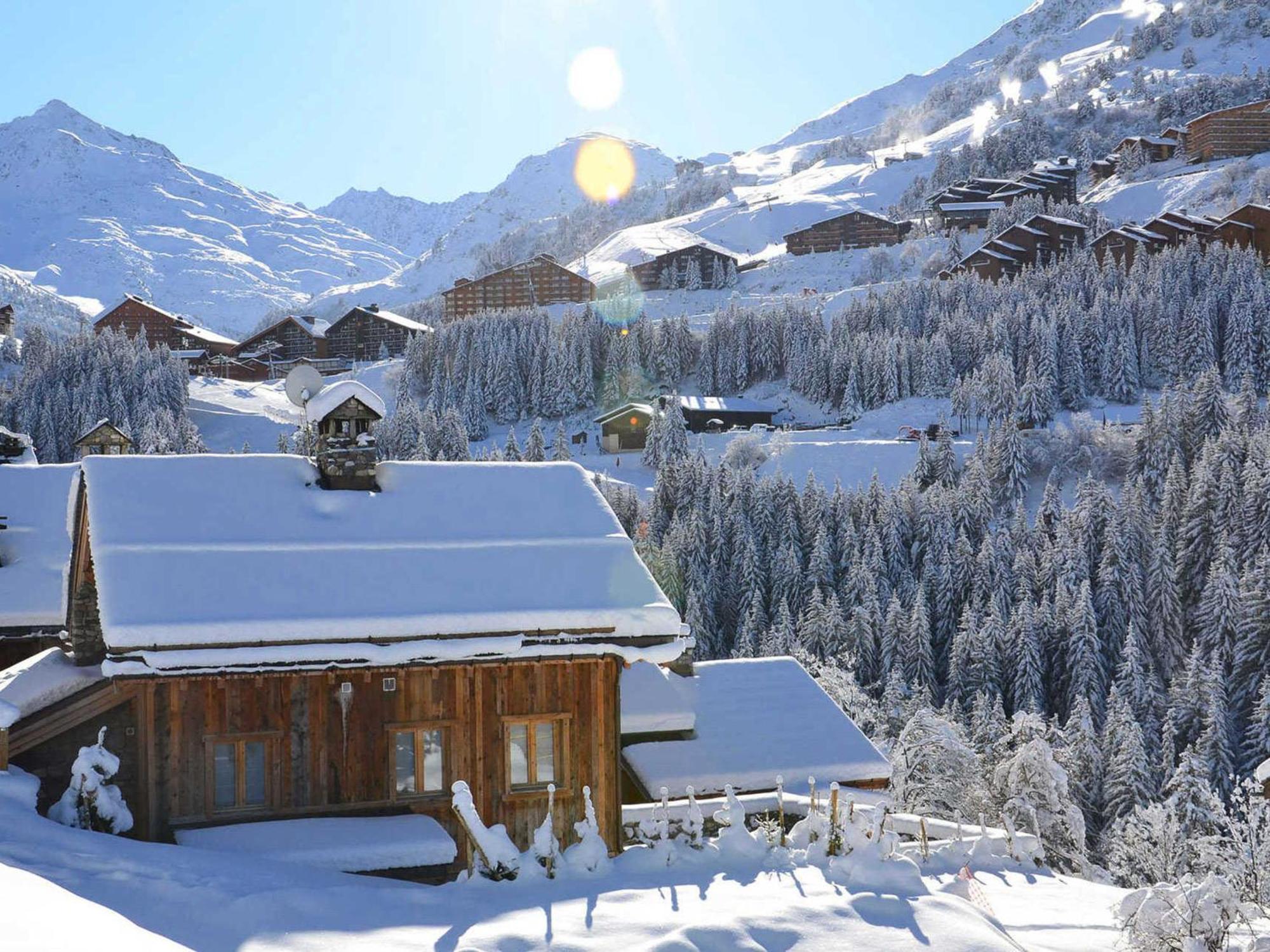 Appartement Ensoleille Avec Tv, Proche Pistes Et Commerces, Residence Plein Soleil, Les Allues - Fr-1-182-18 Méribel Exteriér fotografie