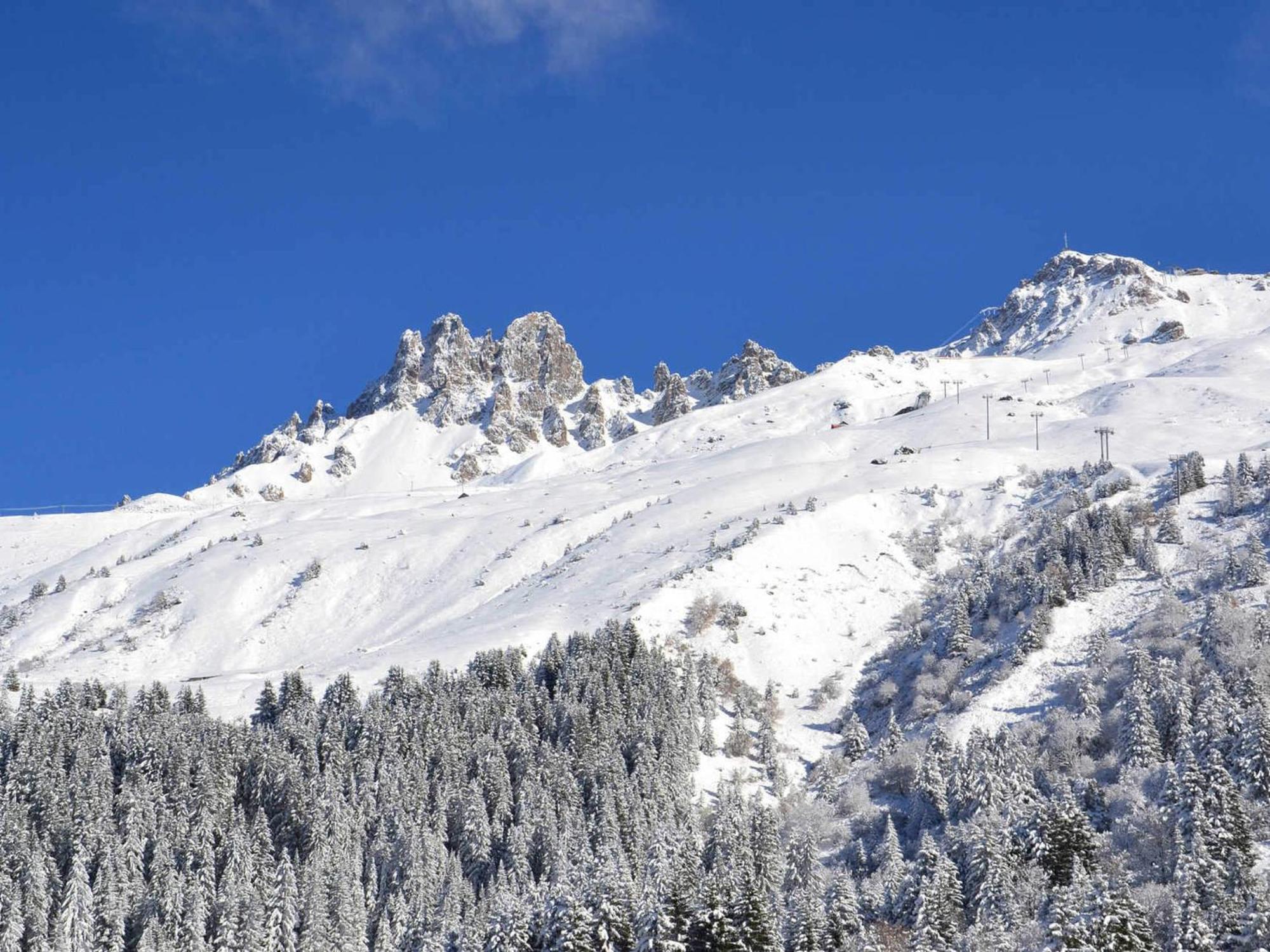 Appartement Ensoleille Avec Tv, Proche Pistes Et Commerces, Residence Plein Soleil, Les Allues - Fr-1-182-18 Méribel Exteriér fotografie