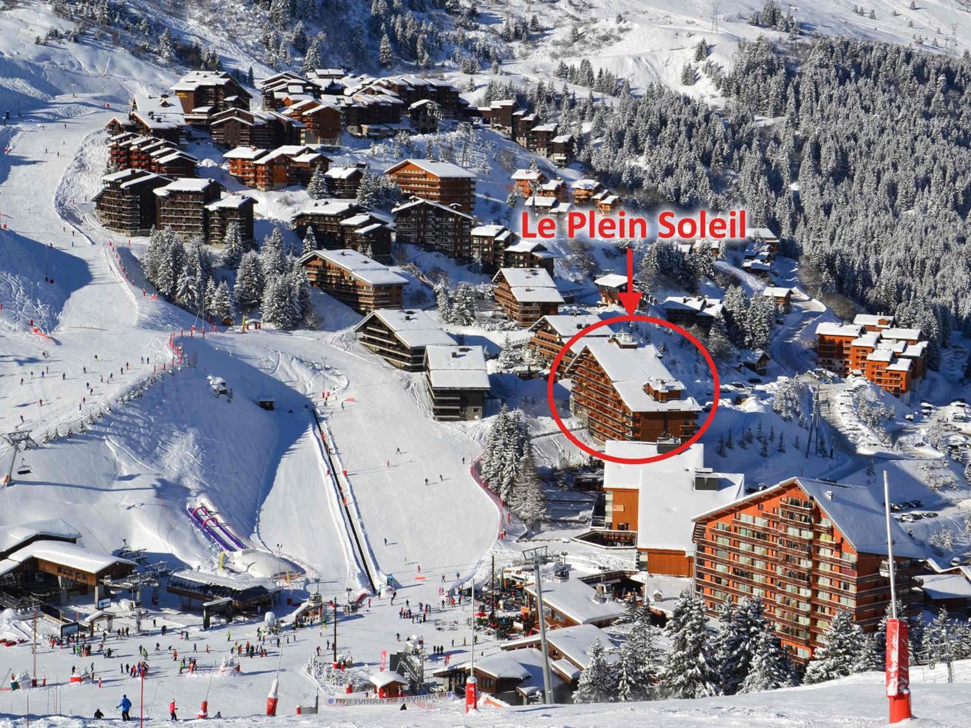 Appartement Ensoleille Avec Tv, Proche Pistes Et Commerces, Residence Plein Soleil, Les Allues - Fr-1-182-18 Méribel Exteriér fotografie